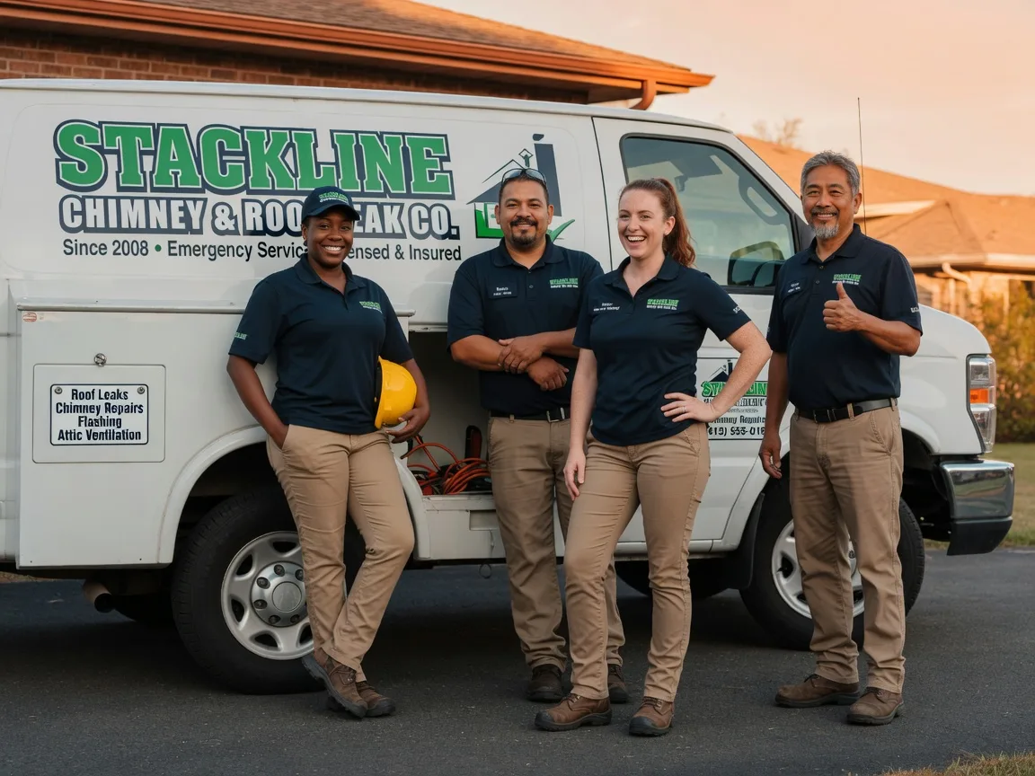 Chimney flashing repair company in Edwards, IL